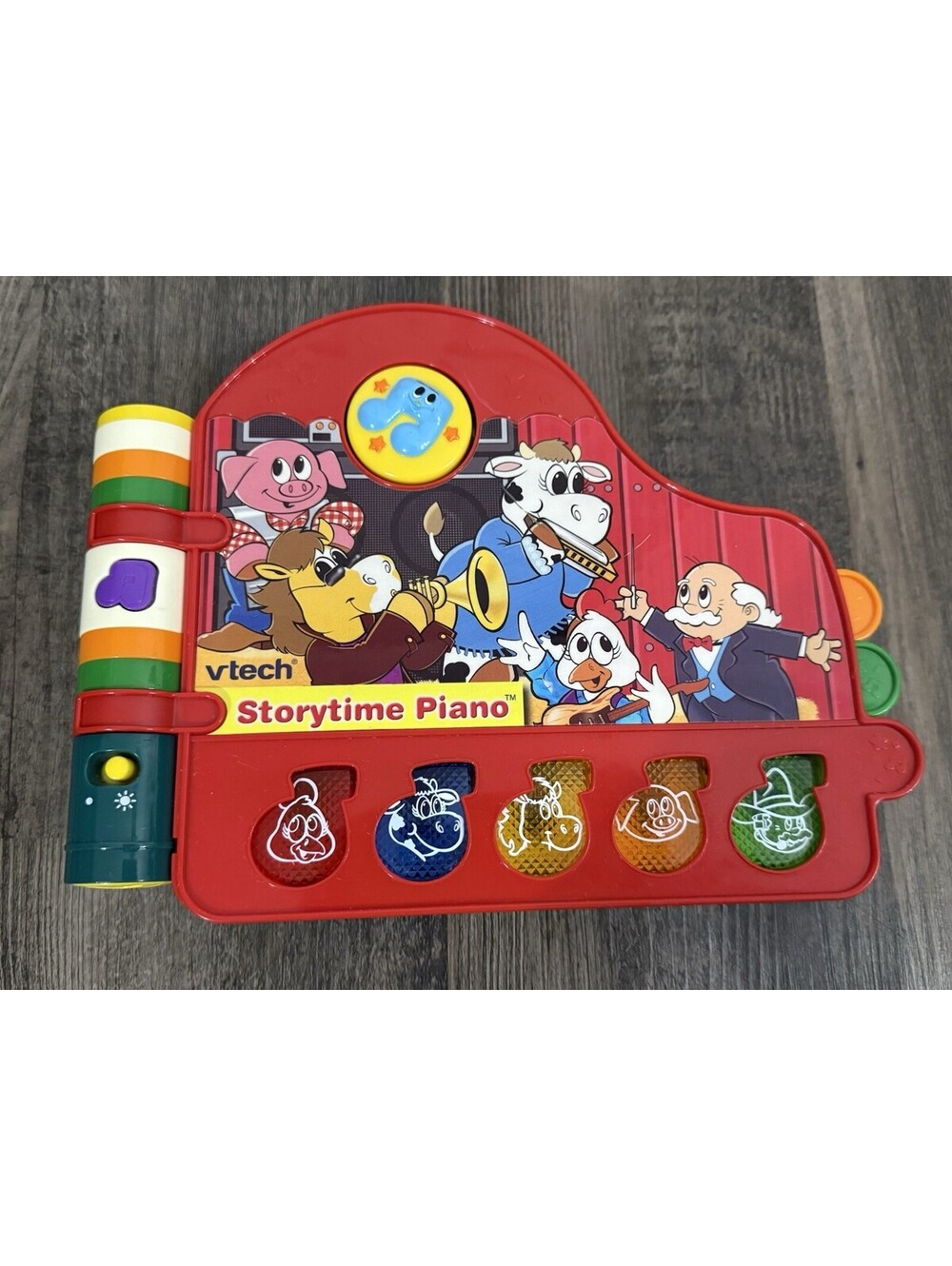 Rare VTech Smart Start STORYTIME PIANO - Interactive Storybook, Vintage, Works!